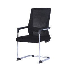 كرسي مكتب ثابت اسود