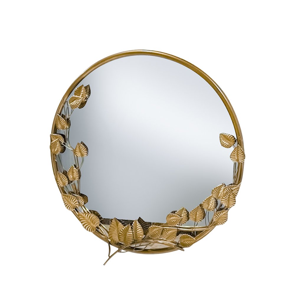 مرآة حائط 80x80 سم بإطار معدن