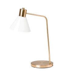 أباجورة مكتب لون نحاسي أباجورة مكتب لون نحاسي