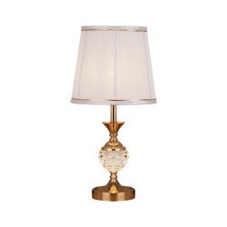 أباجورة طاولة كرستال نحاسي أباجورة طاولة كرستال نحاسي