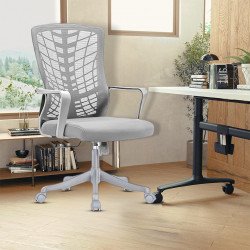 كرسي مكتب دوار رمادي 68 سم كرسي مكتب دوار رمادي 68 سم