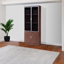 دولاب ملفات 2 باب بني فاتح 190X80 سم