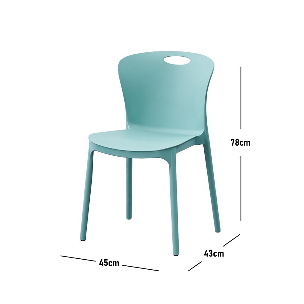 كرسي مفرد بلاستيك عملي