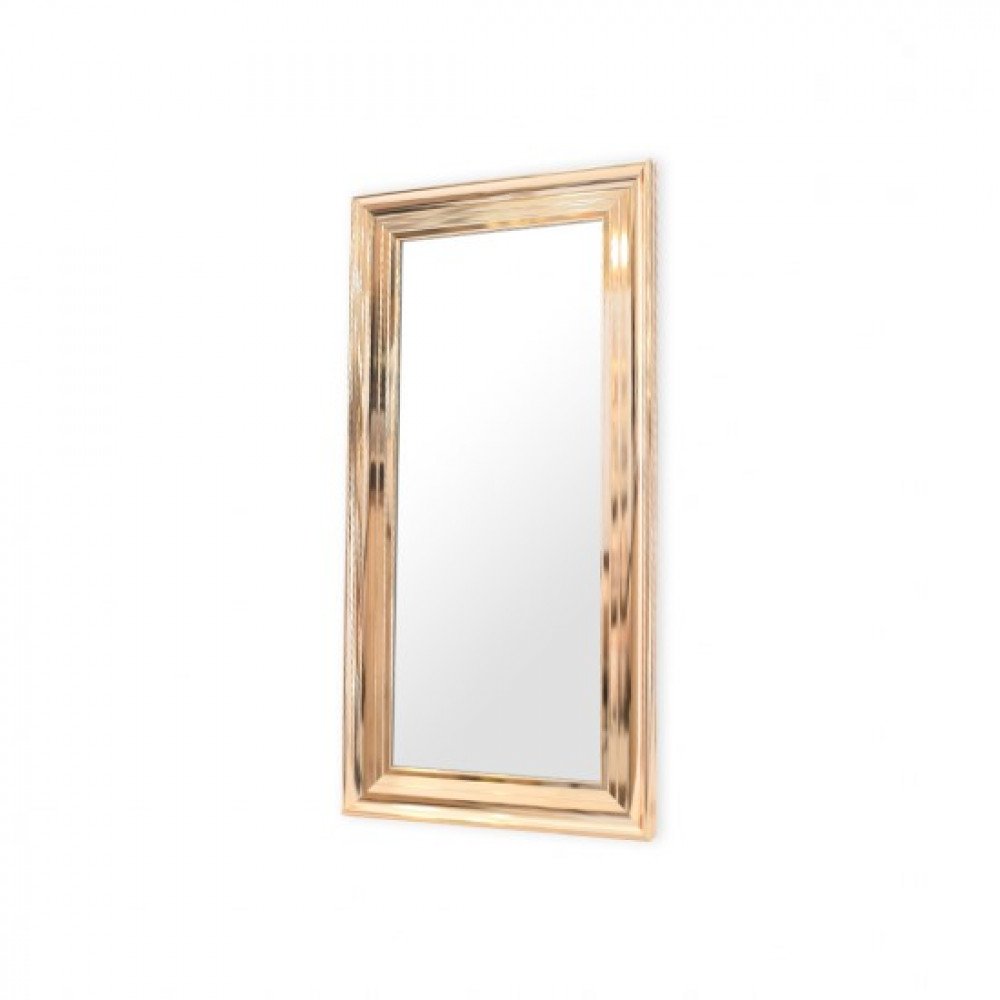 مرآة حائط اطار نحاسي 120×60 سم 