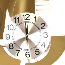 ساعة حائط ذهبي 65سم ساعة حائط ذهبي 65سم