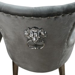 طاولة طعام فاخرة رخام بأرجل معدنية 10 كراسي رمادي طاولة طعام فاخرة رخام بأرجل معدنية 10 كراسي رمادي