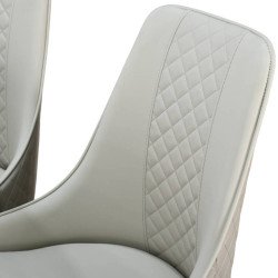 طاولة طعام فاخرة سطح رخامي دوار 8 كراسي رمادي طاولة طعام فاخرة سطح رخامي دوار 8 كراسي رمادي