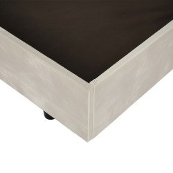 سرير خشبي بتنجيد مخملي فاخر 180×200سم