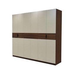 دولاب ملابس مودرن خشبي 8 باب