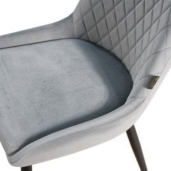 طاولة طعام رخام مع أرجل معدنية 8 كراسي رمادي طاولة طعام رخام مع أرجل معدنية 8 كراسي رمادي