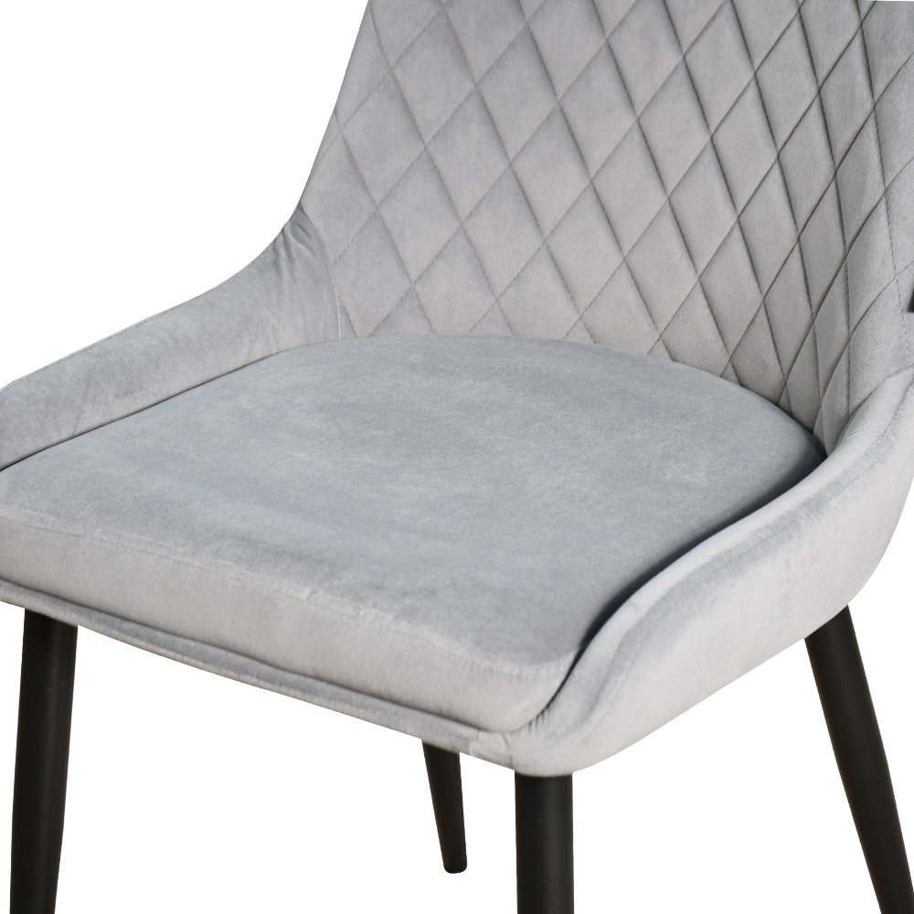 طاولة طعام رخام بأرجل معدنية 10 كراسي رمادي