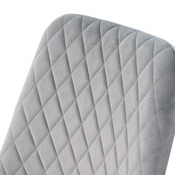 طاولة طعام رخام بأرجل معدنية 10 كراسي رمادي