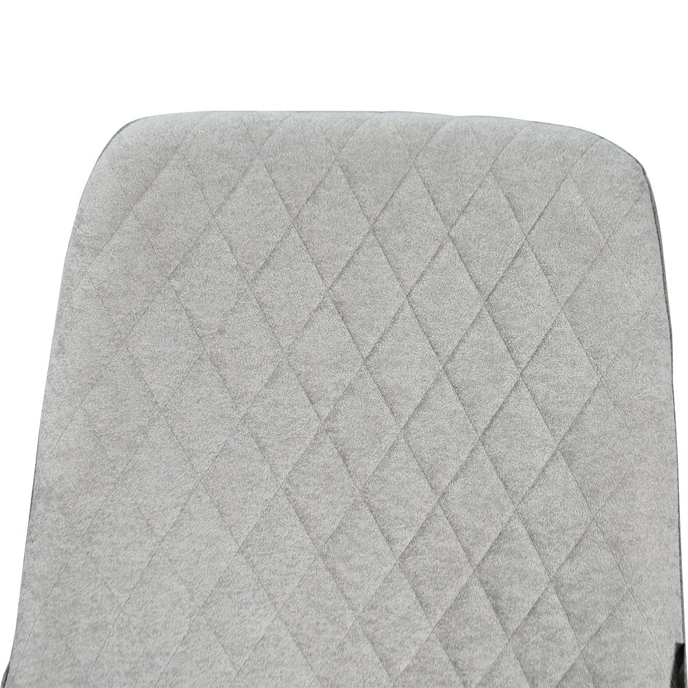 طاولة طعام خشب بأرجل معدنية 8 كراسي رمادي