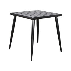 طاولة مفردة بأرجل معدنية 70×75 سم طاولة مفردة بأرجل معدنية 70×75 سم