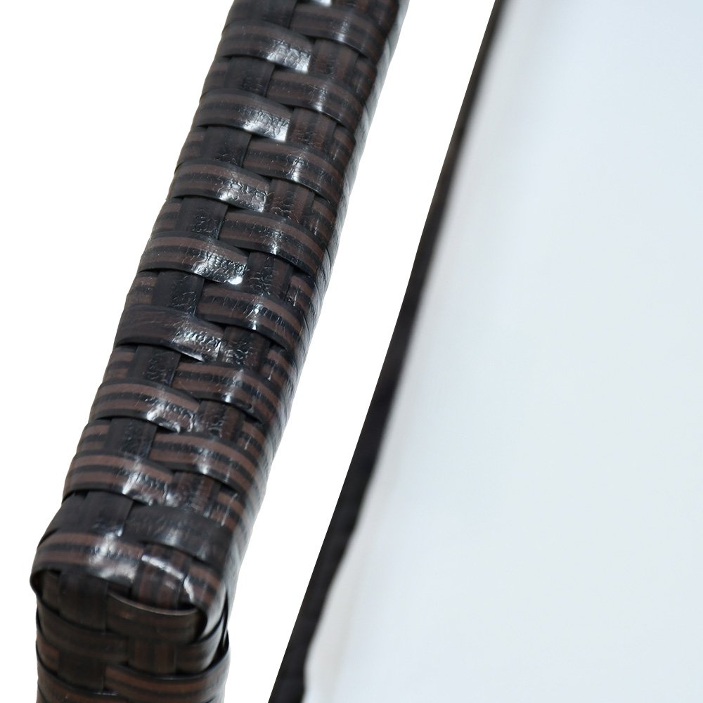 جلسة خارجية 2 مقعد راتان وطاولة بسطح زجاجي