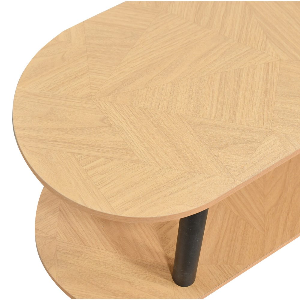 وحدة تلفاز مودرن خشب بهيكل معدني 160 سم