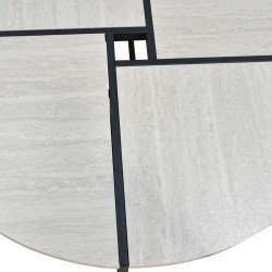 طقم طاولات خدمة مودرن 7 قطع خشبي بيج طقم طاولات خدمة مودرن 7 قطع خشبي بيج