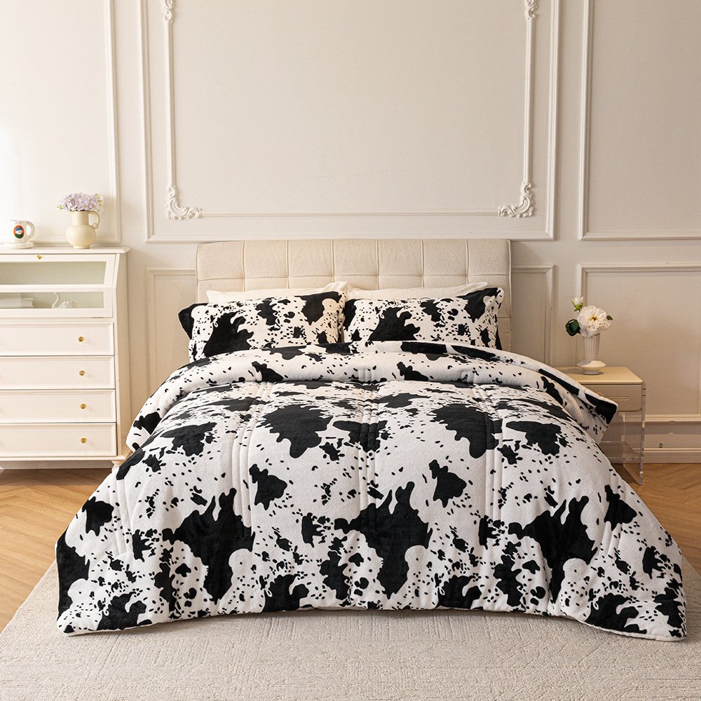 مفرش نيوم شتوي مخمل 6 قطع نفرين