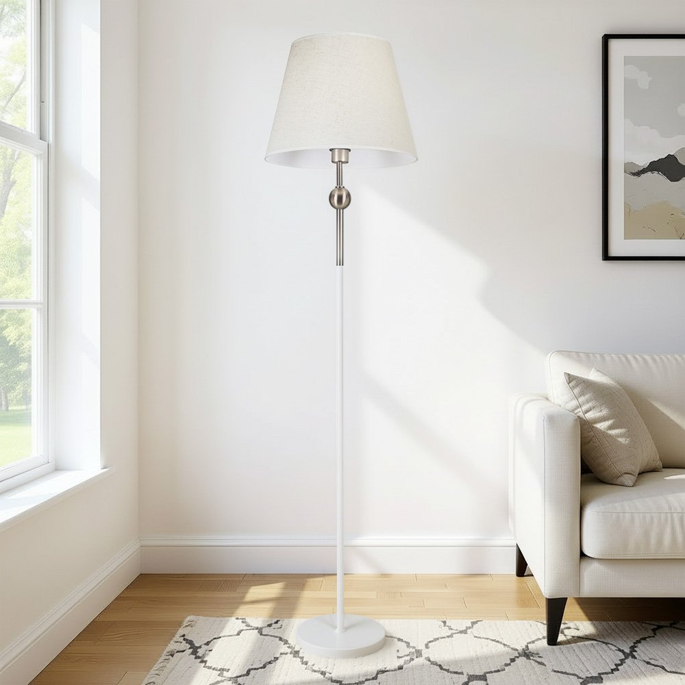 أباجورة استاند معدني تصميم عصري