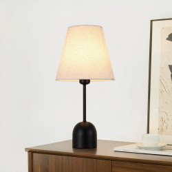 أباجورة طاولة معدنية تصميم أنيق