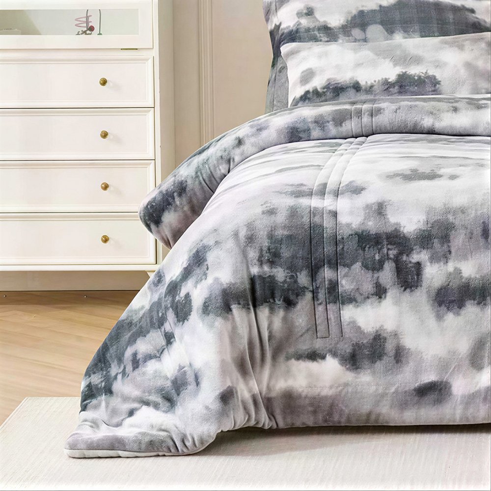 مفرش نيوم شتوي مخمل 4 قطع نفر