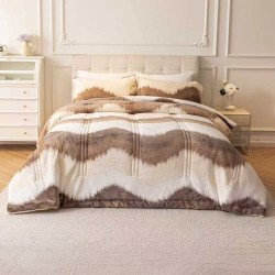 مفرش نيوم شتوي مخمل 4 قطع نفر