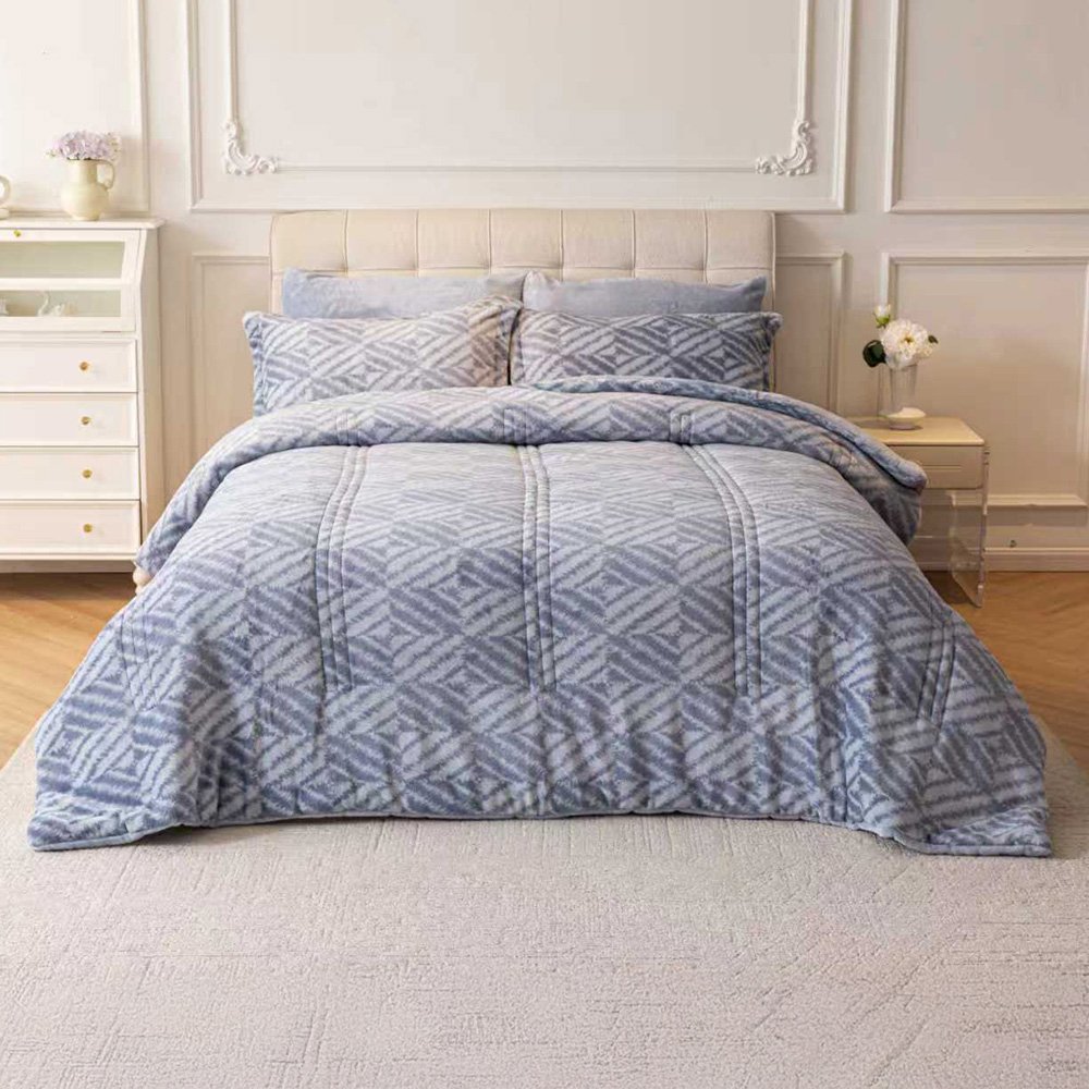 مفرش نيوم شتوي مخمل 6 قطع نفرين