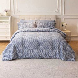 مفرش نيوم شتوي مخمل 6 قطع نفرين