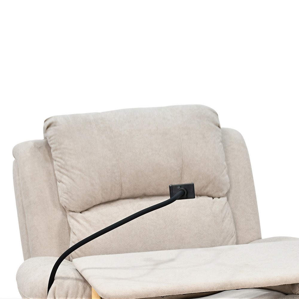 كرسي استرخاء مودرن هزار دوار بحامل جوال مع طاولة بيج