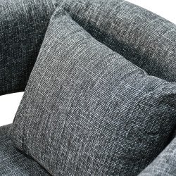 كرسي مفرد فخم قماش بهيكل خشبي مودرن كرسي مفرد فخم قماش بهيكل خشبي مودرن