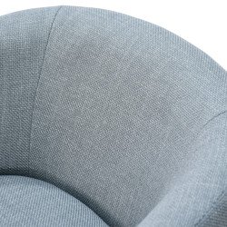 كرسي مفرد فخم قماش بأرجل خشب مودرن رمادي كرسي مفرد فخم قماش بأرجل خشب مودرن رمادي