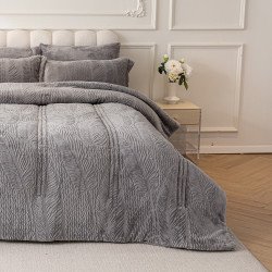 مفرش نيوم شتوي مخمل 4 قطع نفر