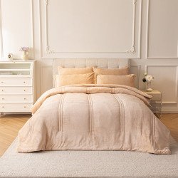 مفرش نيوم شتوي مخمل 4 قطع نفر مفرش نيوم شتوي مخمل 4 قطع نفر