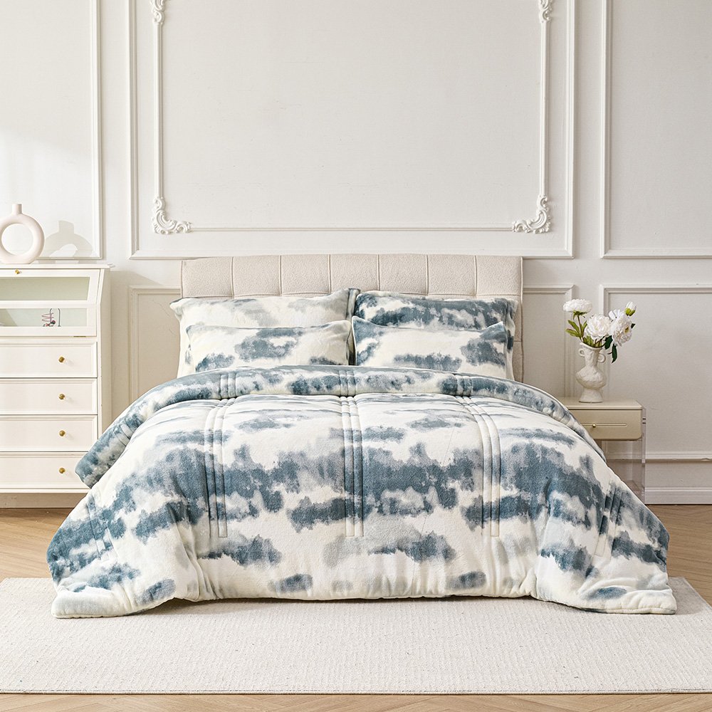 مفرش نيوم شتوي مخمل 6 قطع نفرين