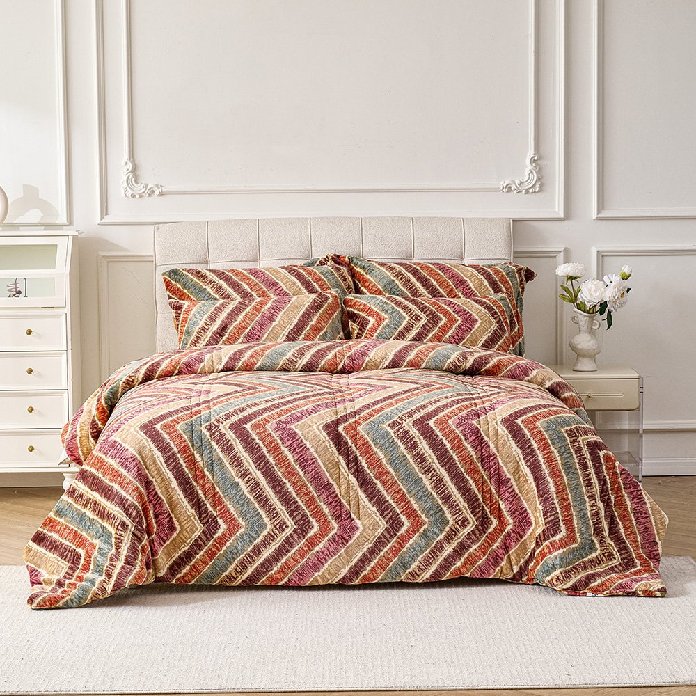 مفرش نيوم شتوي مخمل 6 قطع نفرين مفرش نيوم شتوي مخمل 6 قطع نفرين