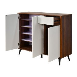 دولاب متعدد الاستخدام خشبي عصري 120 سم دولاب متعدد الاستخدام خشبي عصري 120 سم