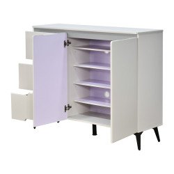 دولاب متعدد الاستخدام خشبي عصري 120 سم