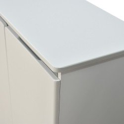 دولاب متعدد الاستخدام خشبي عصري 120 سم