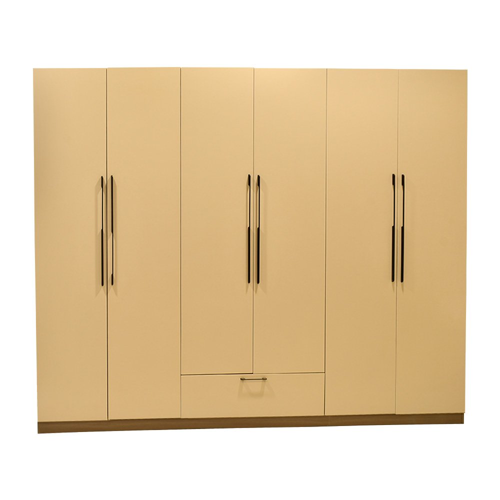دولاب ملابس خشبي 6 باب 240×200 سم دولاب ملابس خشبي 6 باب 240×200 سم