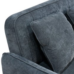 كنبة مودرن 3 مقاعد قماش مع صندوق تخزين كنبة مودرن 3 مقاعد قماش مع صندوق تخزين