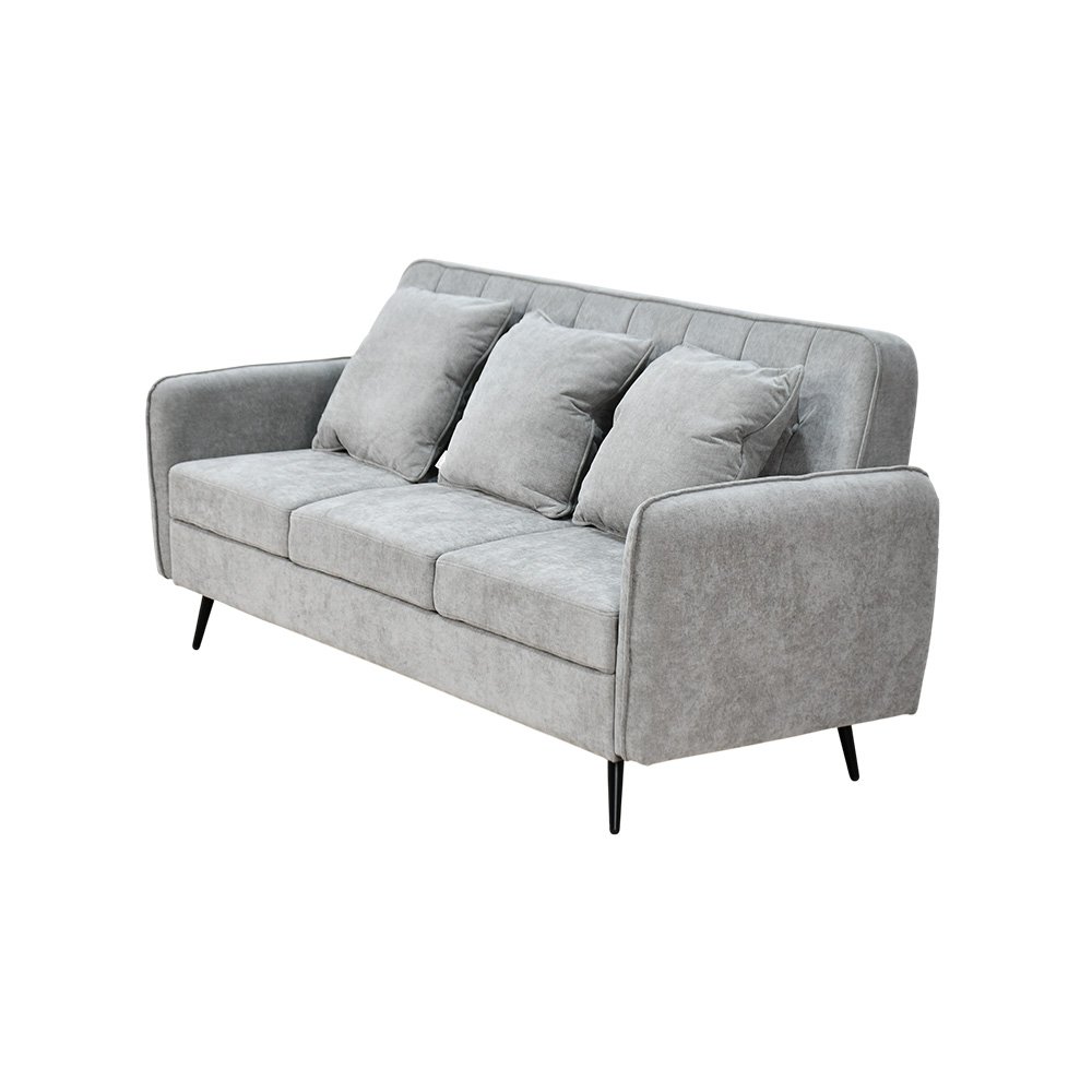 كنبة مودرن 3 مقاعد قماش مع صندوق تخزين