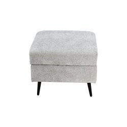 كنبة مودرن 3 مقاعد قماش مع صندوق تخزين