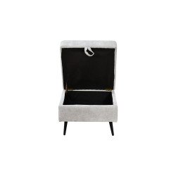 كنبة مودرن 3 مقاعد قماش مع صندوق تخزين