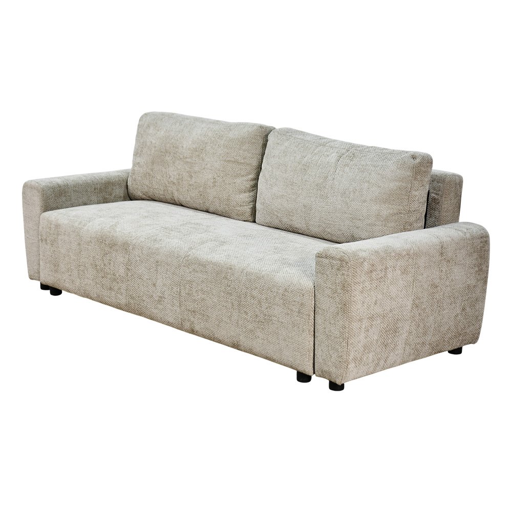 كنبة 3 مقاعد قابلة للتعديل الي سرير بيج