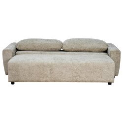 كنبة 3 مقاعد قابلة للتعديل الي سرير بيج