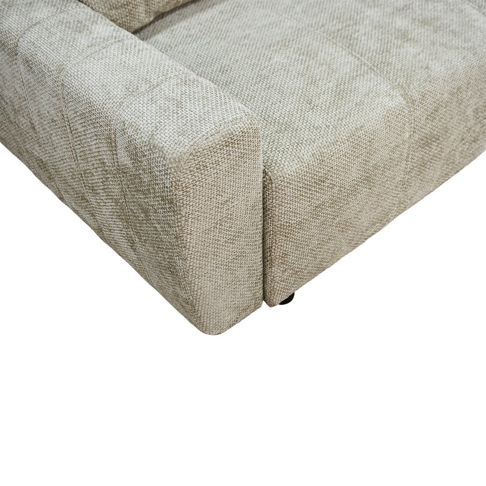 كنبة 3 مقاعد قابلة للتعديل الي سرير بيج