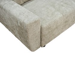 كنبة 3 مقاعد قابلة للتعديل الي سرير بيج