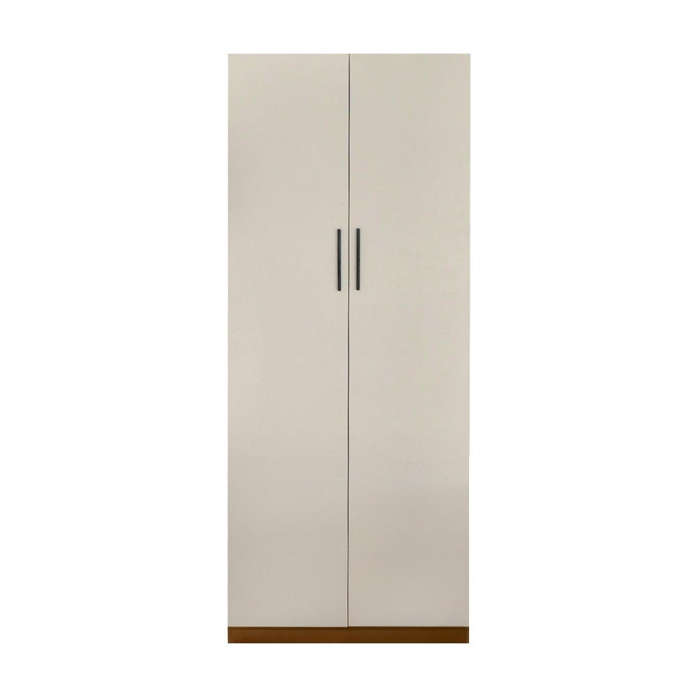 دولاب ملابس خشبي 2 باب 80×200 سم دولاب ملابس خشبي 2 باب 80×200 سم