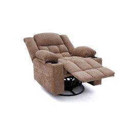 كرسي استرخاء فخم هزاز دوار قماشي مودرن كوفي كرسي استرخاء فخم هزاز دوار قماشي مودرن كوفي