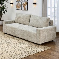 كنبة 3 مقاعد قابلة للتعديل الي سرير بيج